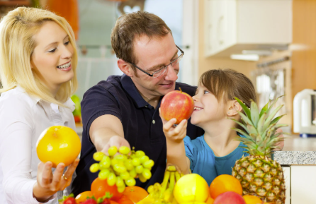 the silver nutritionist image of family nutrition happy family members 